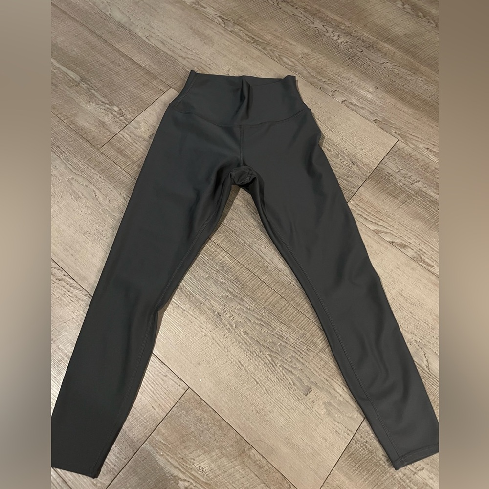 Alo yoga HIGH-WAIST AIRLIFT LEGGING - ANTHRACITE, size s